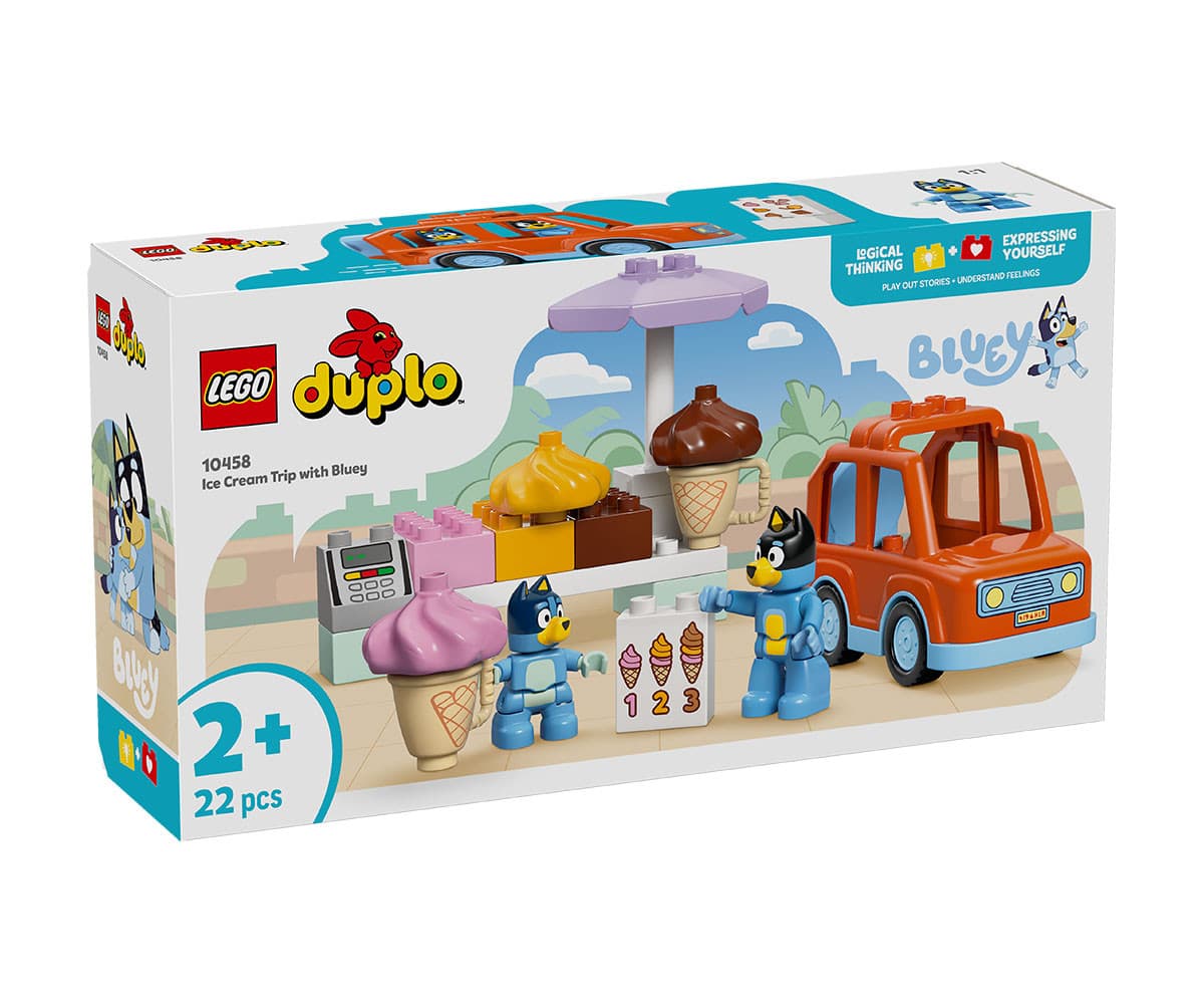 LEGO® DUPLO® Bluey 10458 - Bluey's Ice Cream Adventure