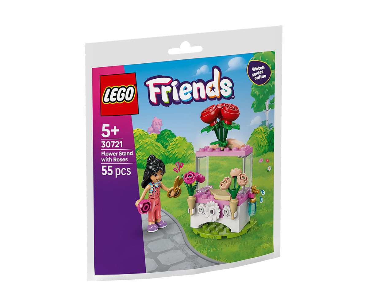 LEGO® Friends 30721 - Стойка за цветя с рози