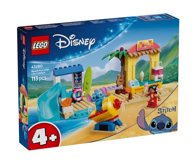 LEGO® Disney™ 43280 - Забавление на плажа с Лило и Стич