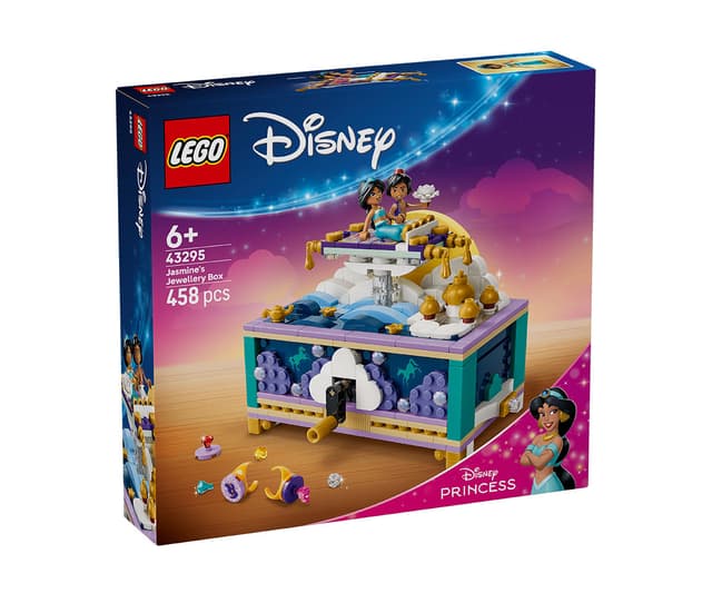 LEGO® Disney Princess 43295 - Кутия за бижута на Ясмин