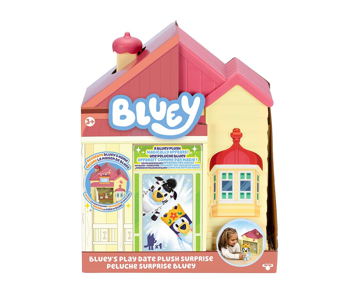 Bluey - Комплект за игра с плюшена играчка изненада