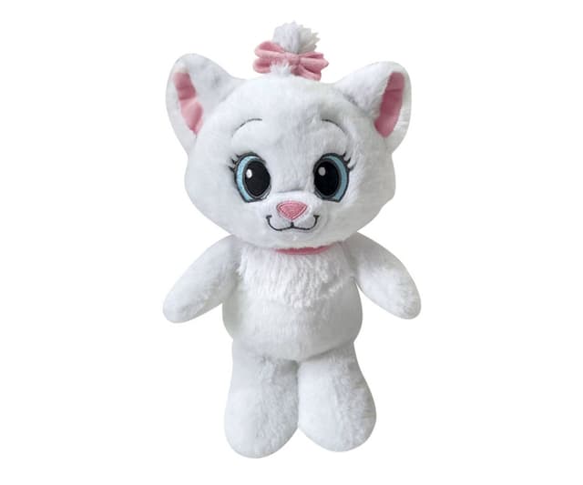 Плюшена играчка Disney - Коте Мари със сладко личице, 23 см