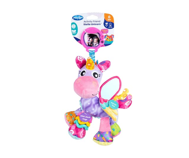 Playgro - Активна играчка Еднорог Rerfesh, 0м+
