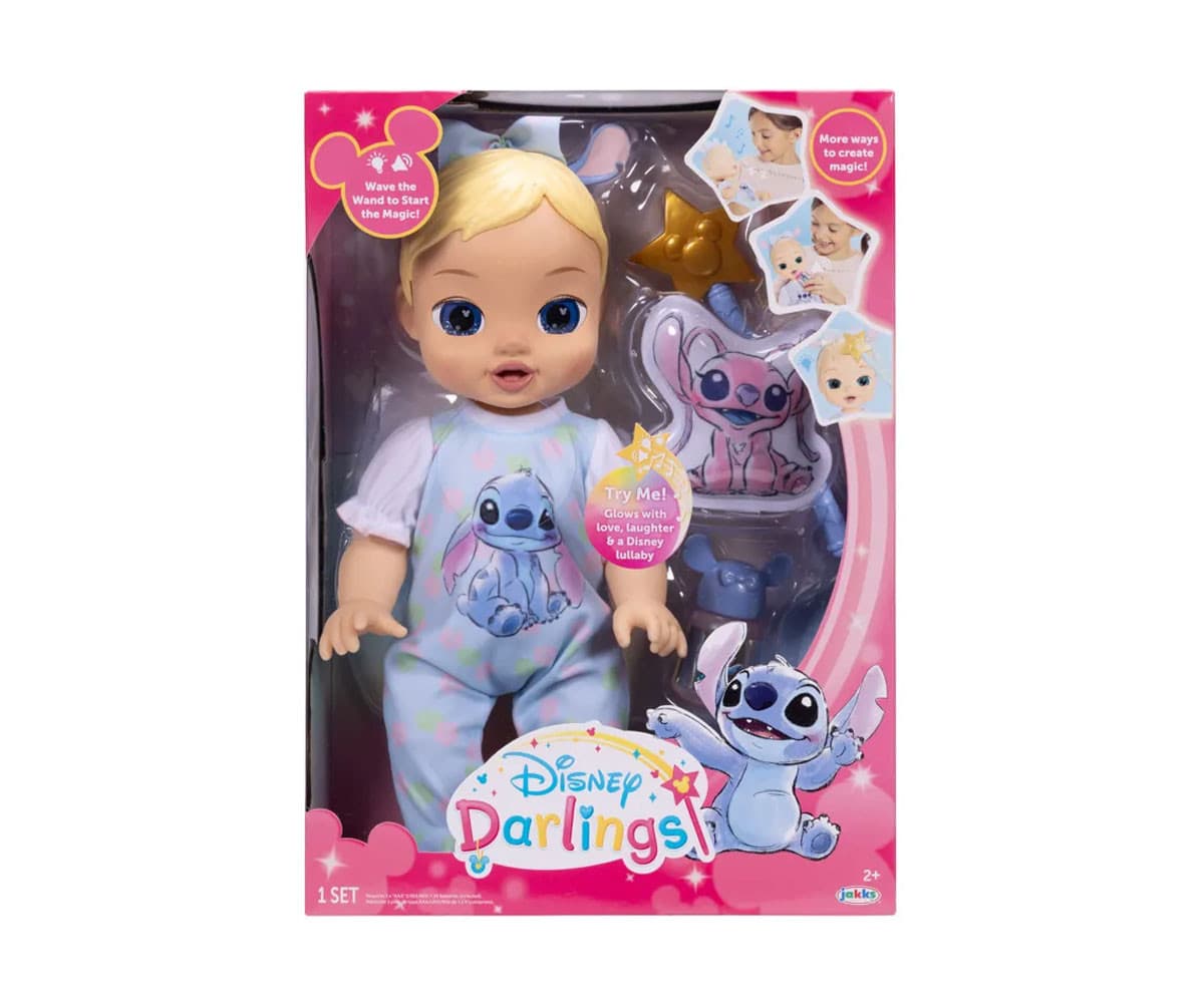 Jakks Pacific - Дисни Дарлингс: Бебе с дрешки със Стич