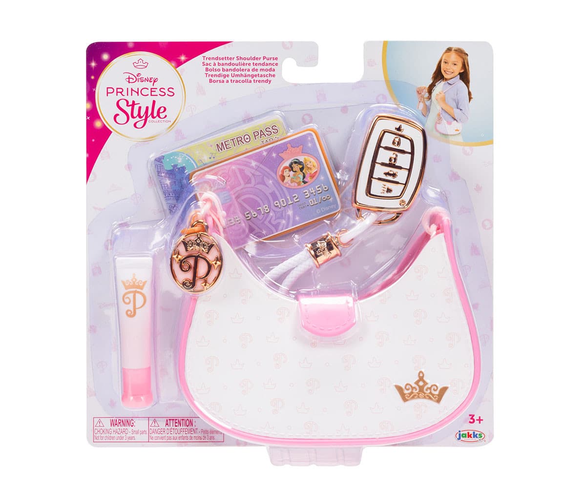 Jakks Pacific - Дисни Принцеси: Детска чанта с аксесоари