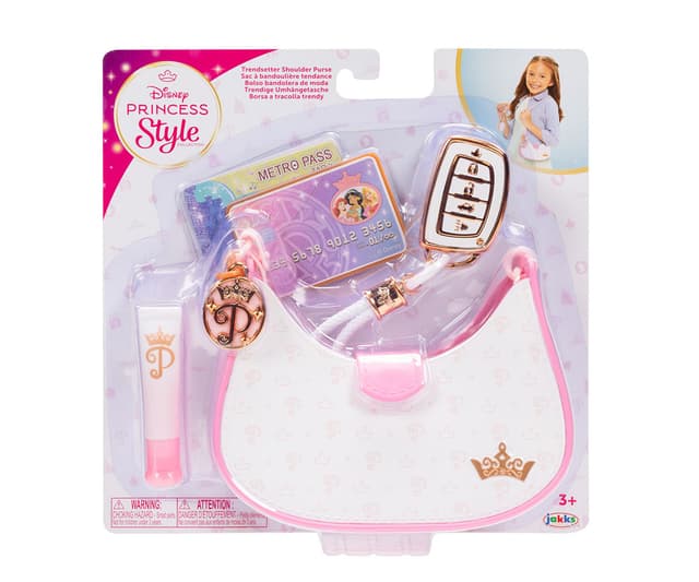 Jakks Pacific - Дисни Принцеси: Детска чанта с аксесоари