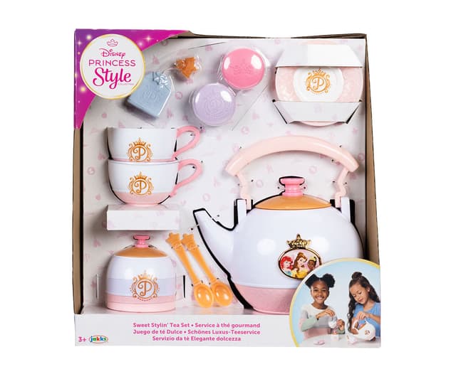 Jakks Pacific - Дисни Принцеси: Комплект за чай