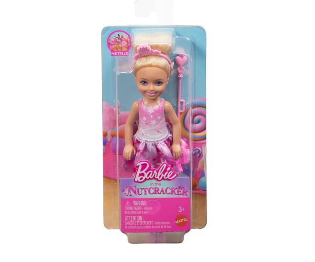 Кукла Barbie - Лешникотрошачката: Бяла снежна фея Челси