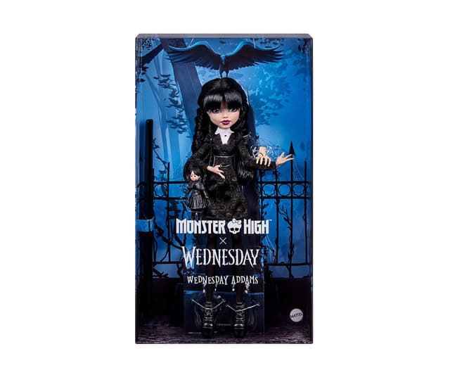 Кукла Monster High - Чудовища Wednesday: Уензди Адамс (обновена)
