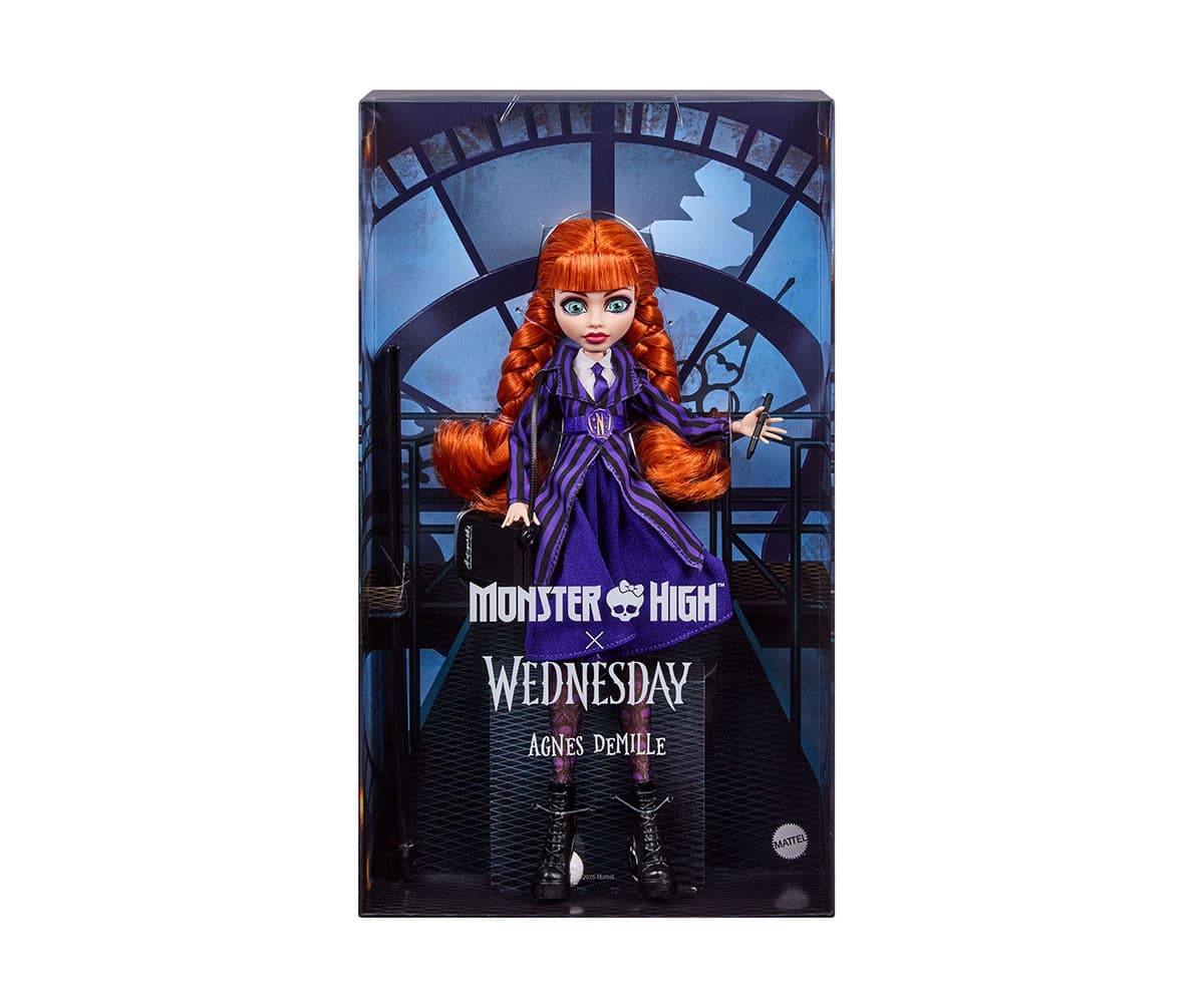 Кукла Monster High - Чудовища Wednesday: Агнес Де Мил