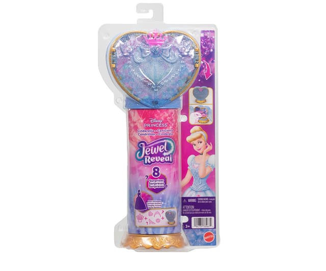 Кукла Disney Princess - Комплект Jewel Reveals: Пепеляшка