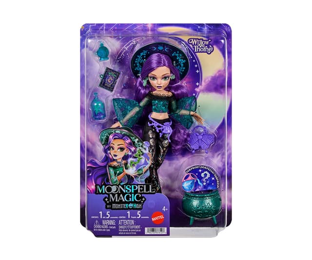 Кукла Monster High - Moonspell Magic: Уилоу Торн (вещица на природата)
