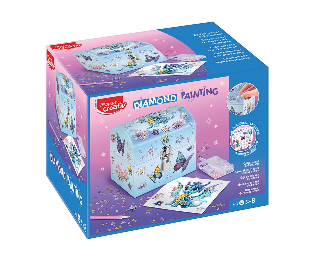 Maped - Diamond Painting: Кутия за бижута