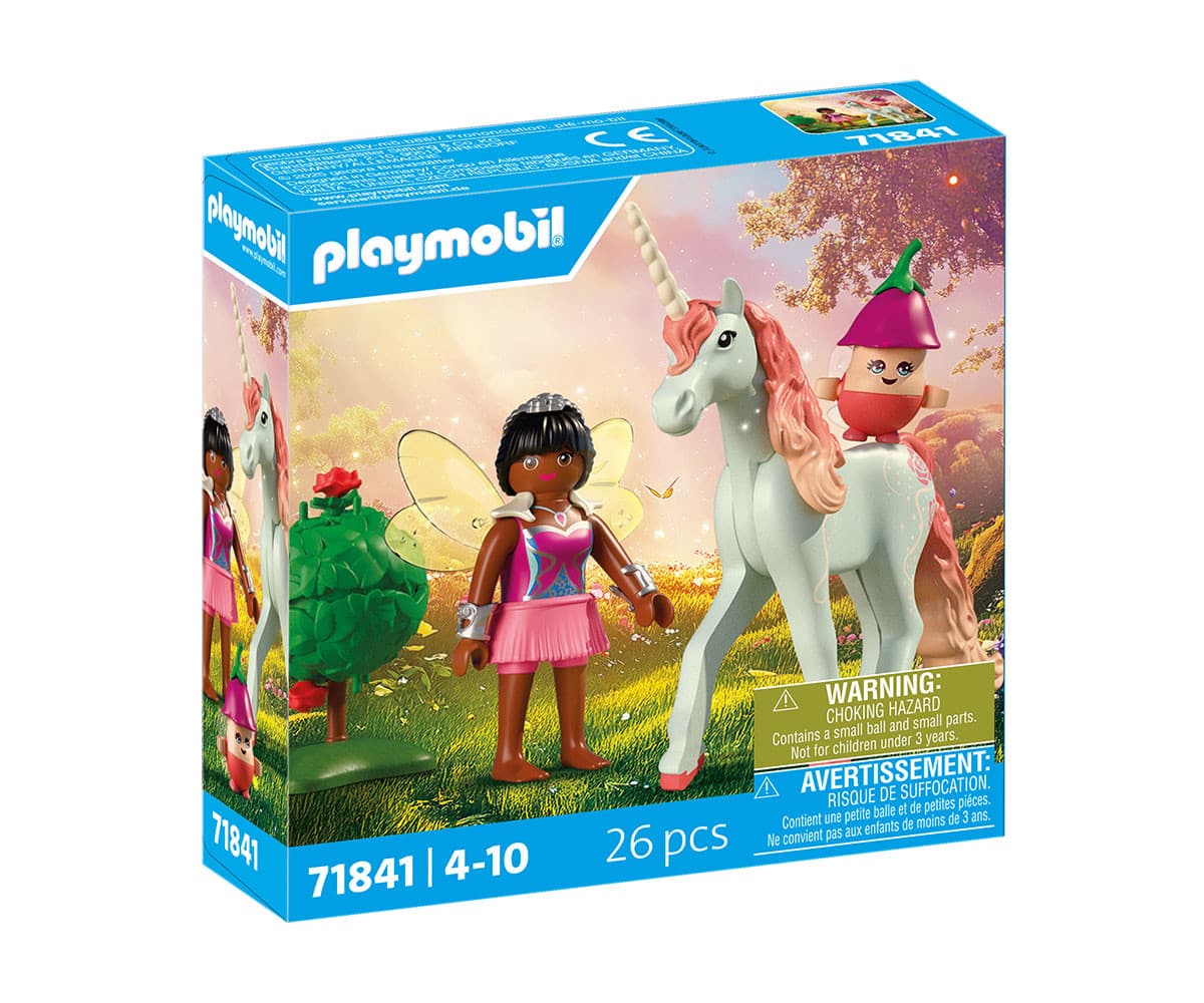 Playmobil - Еднорог: Небесна роза с фея