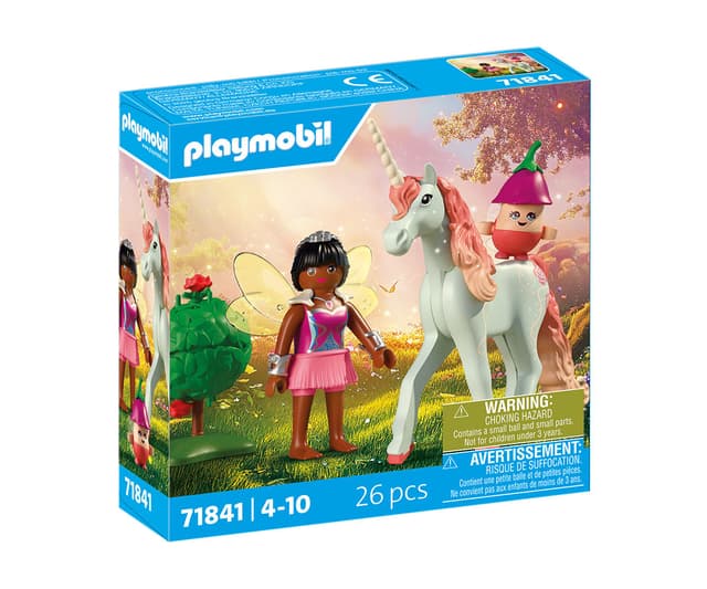 Playmobil - Еднорог: Небесна роза с фея