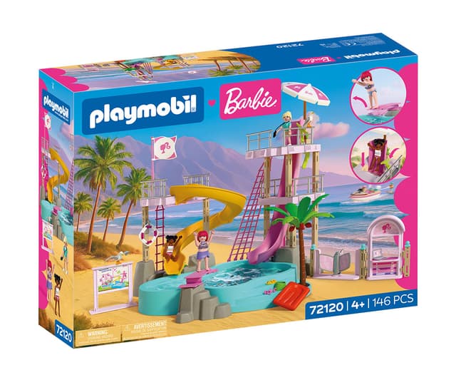 Playmobil - Барби: Воден парк