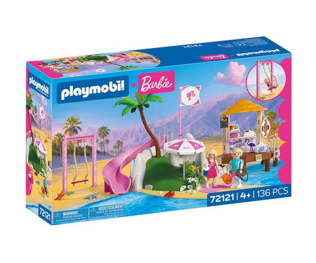 Playmobil - Барби: Плажно кафене