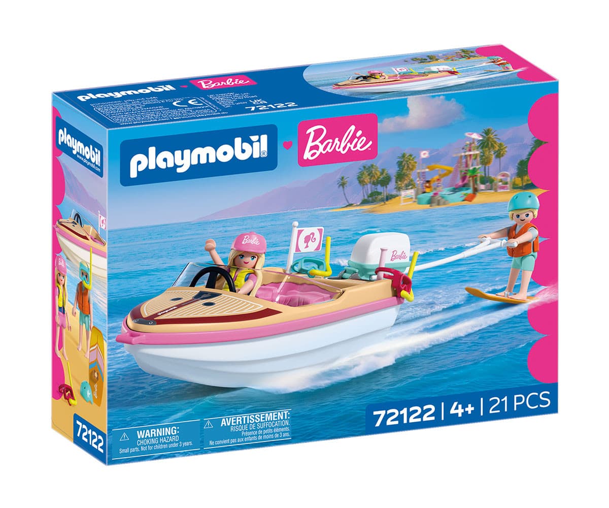 Playmobil - Барби: Приключенска лодка