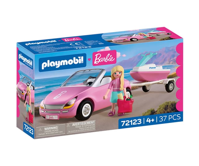Playmobil - Барби: Автомобил кабриолет