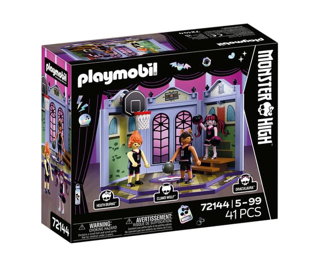 Playmobil - Monster High: Игрище за баскетбол