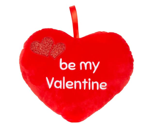 Плюшена играчка - Сърце Be My Valentine 33 см