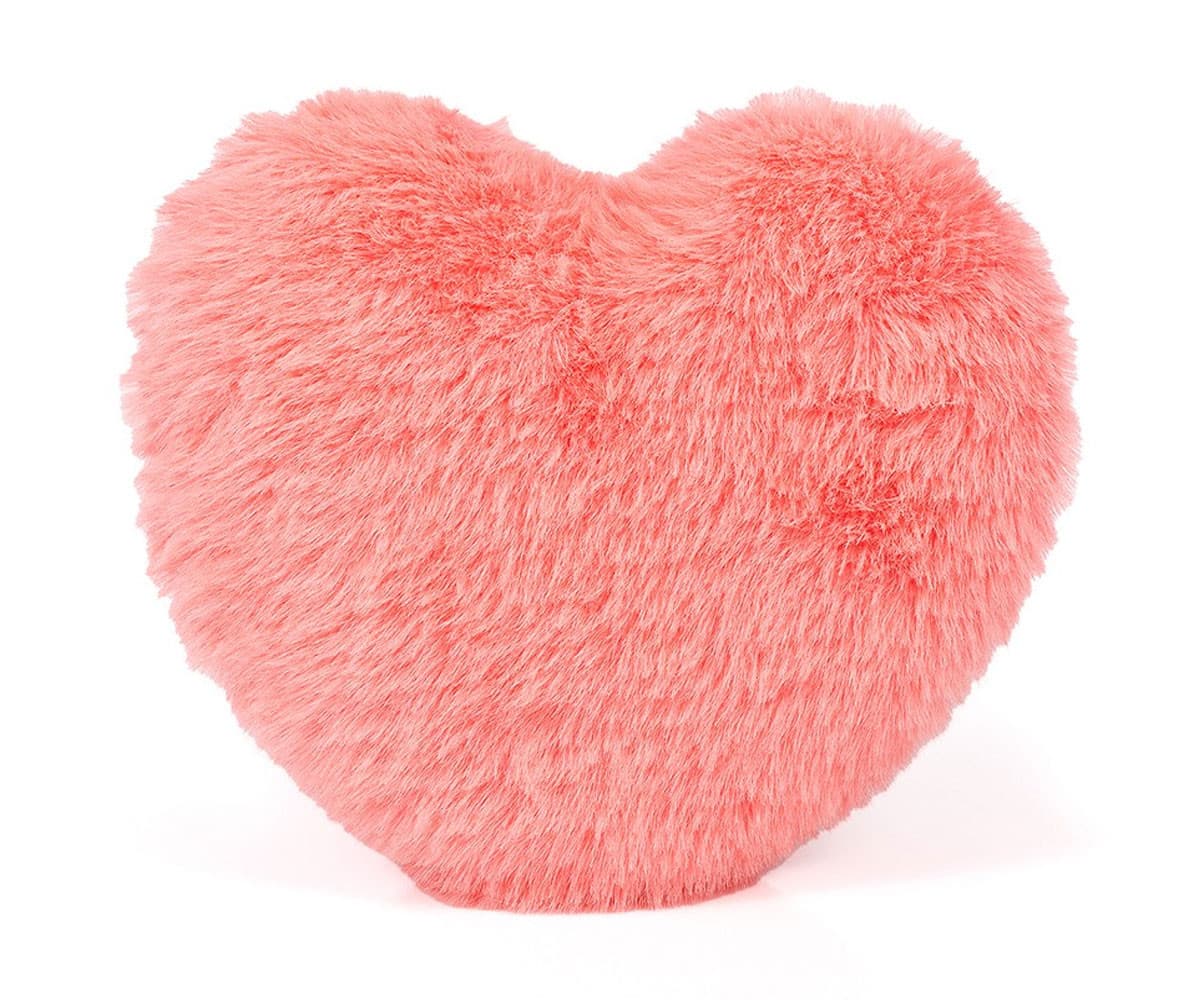 Plush Toy - Pink Heart, 34 cm