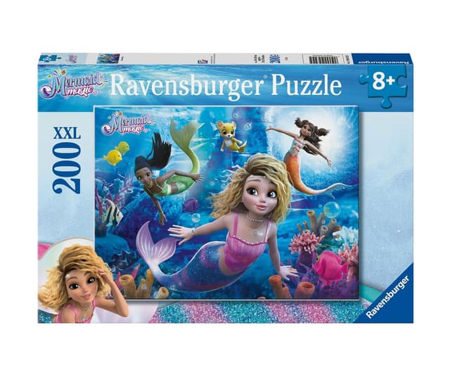 Пъзел Ravensburger 200 ел. XXL - Магията на русалките