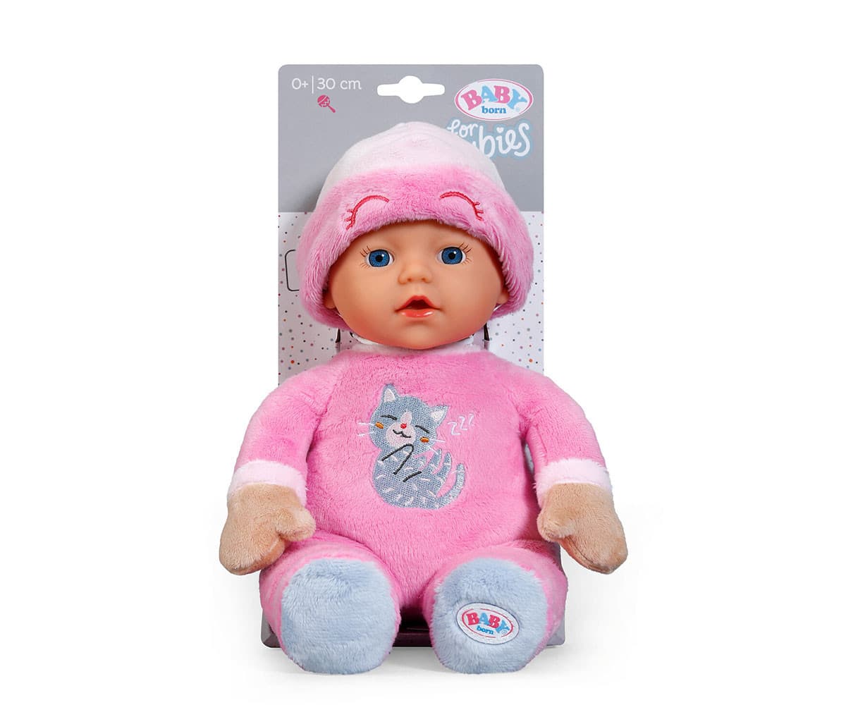 Baby Born - Soft Baby Doll: Sleepy Pink, 30 cm