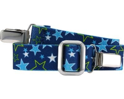 Elastic Children's Belt Blue Stars