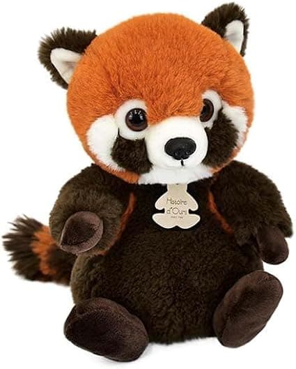 Doudou Histoire d'Ours Red Panda Plush Toy 20 cm, HO3273