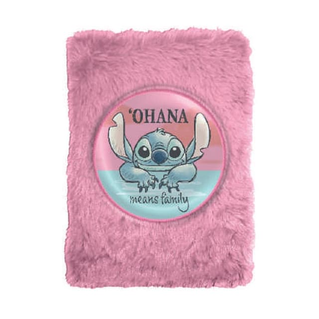 Плюшена тетрадка Kids Licensing Stitch A5