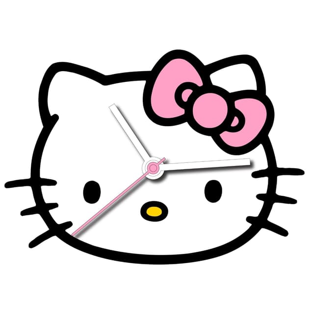 Kids Licensing Hello Kitty Children's Wall Clock