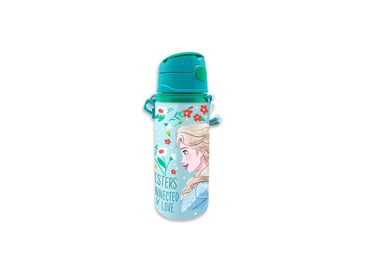 Бутилка Kids Licensing Frozen с дръжка Алуминиева 600 мл.