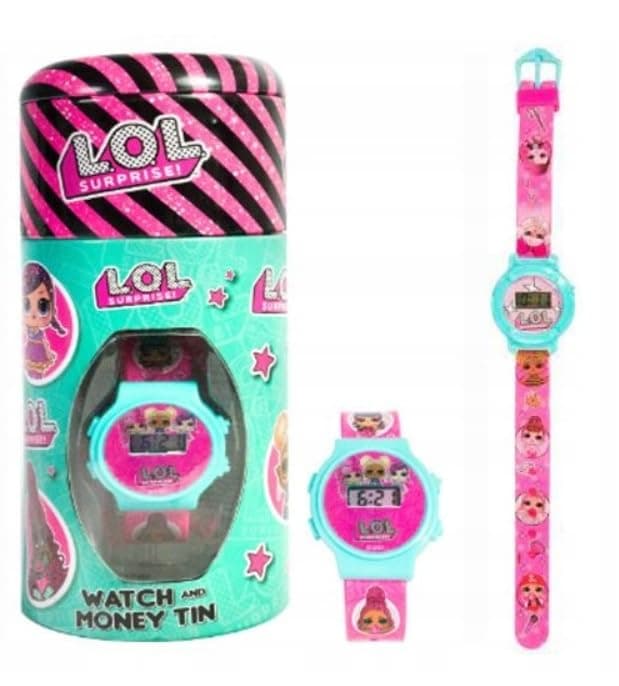 MGA L.O.L. Surprise! Children's Watch with Metal Tin