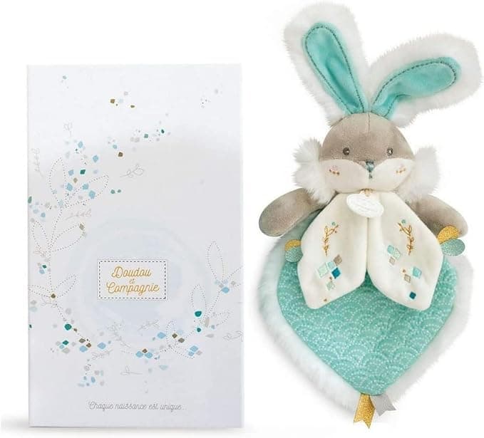 Плюшена играчка за гушкане Doudou Lapin De Sucre заек 30 см, DC3490