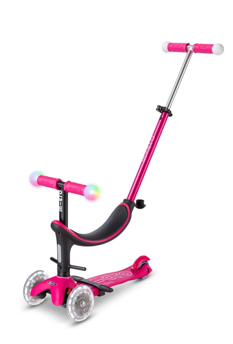 Micro Mini2Grow Deluxe Magic LED Pink Scooter