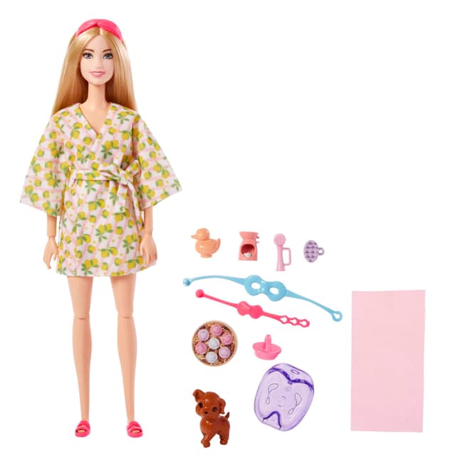 HKT90 Barbie Wellness Self-Care Spa Day Set