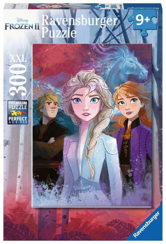 Пъзел Ravensburger 300 ел. XXL - Замръзналото кралство 2: Елза, Анна и Кристоф