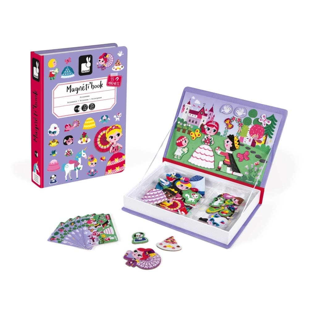 Janod Magnetic Book - Princesses