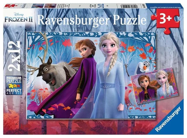 Ravensburger Puzzle 2x12 pcs - Frozen 2