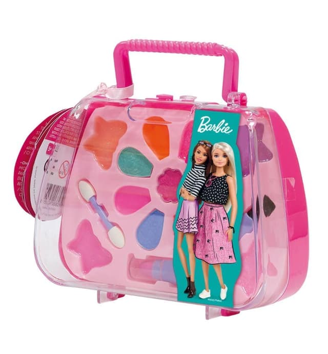 Комплект детски гримове Lisciani Barbie be a Star Козметична чанта 12