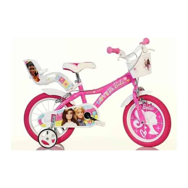 Dino Bikes Barbie Children's Bicycle 14" Pink