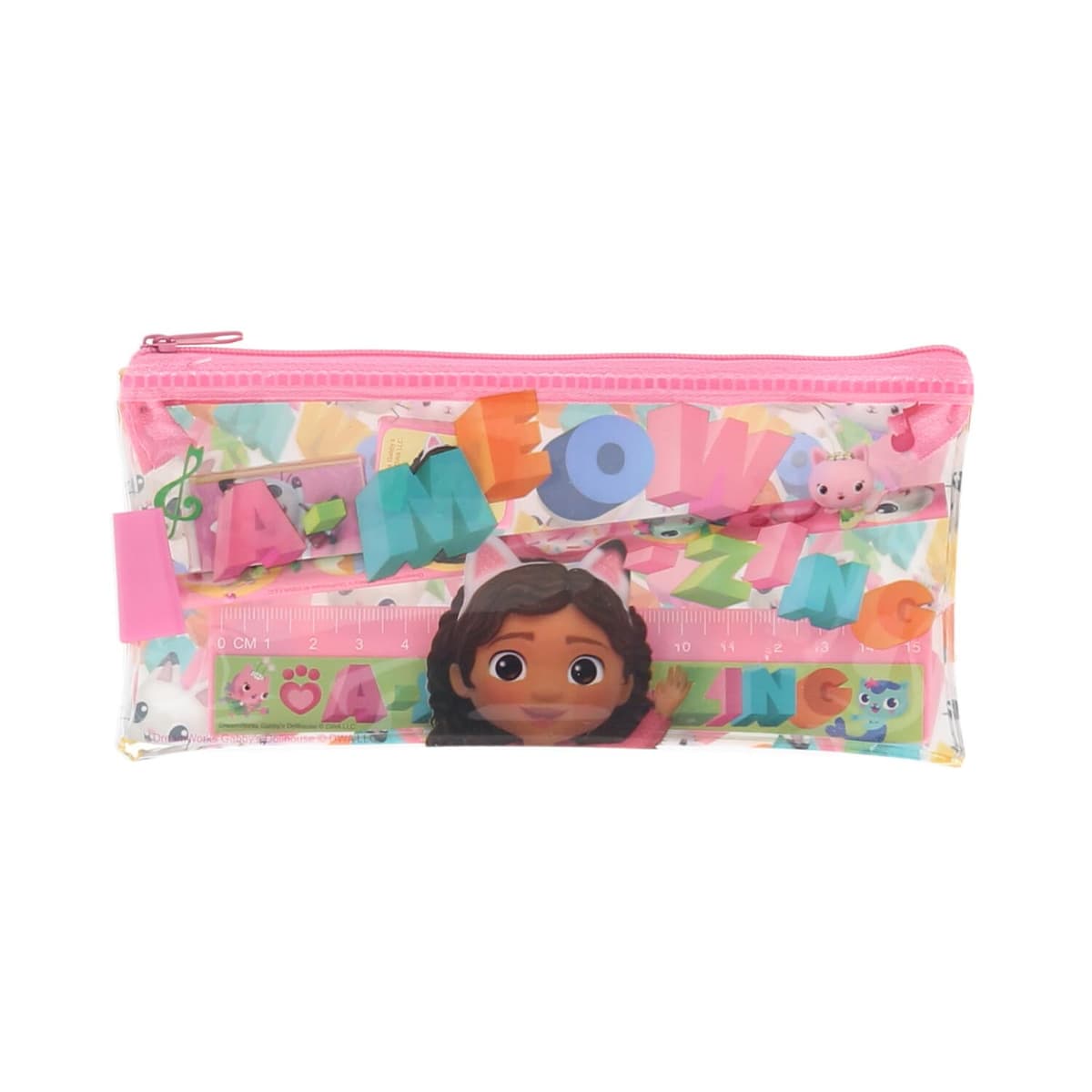 Несесер за училище Kids Licensing Gabby's Dollhouse с ученически пособия 5 части