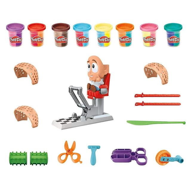 Play Doh - Игрален комплект: Лудият фризьор