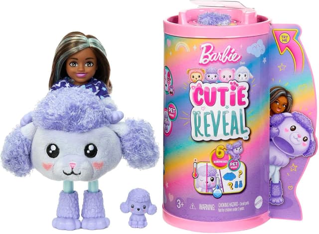 Barbie C. Reveal Poodle Кукла Chelsea изненада