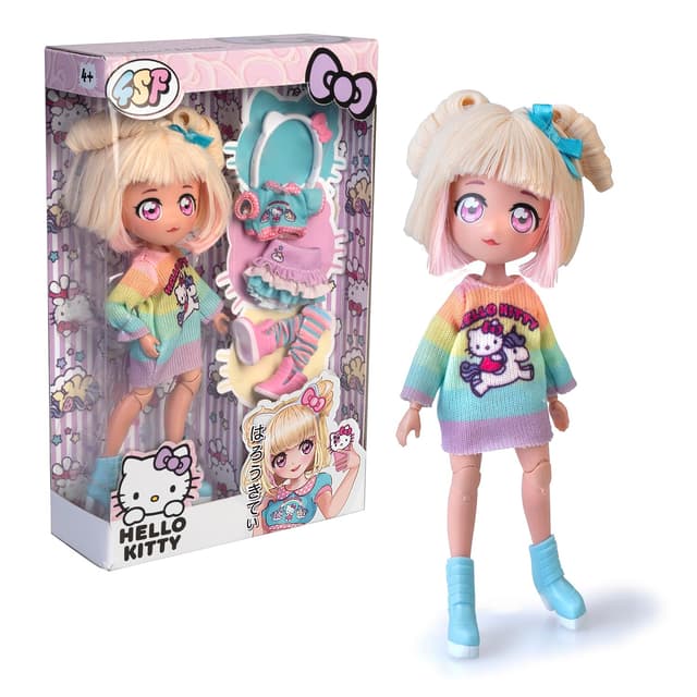 Hello Kitty - Manga Style Set: Fashion Unicorn Doll