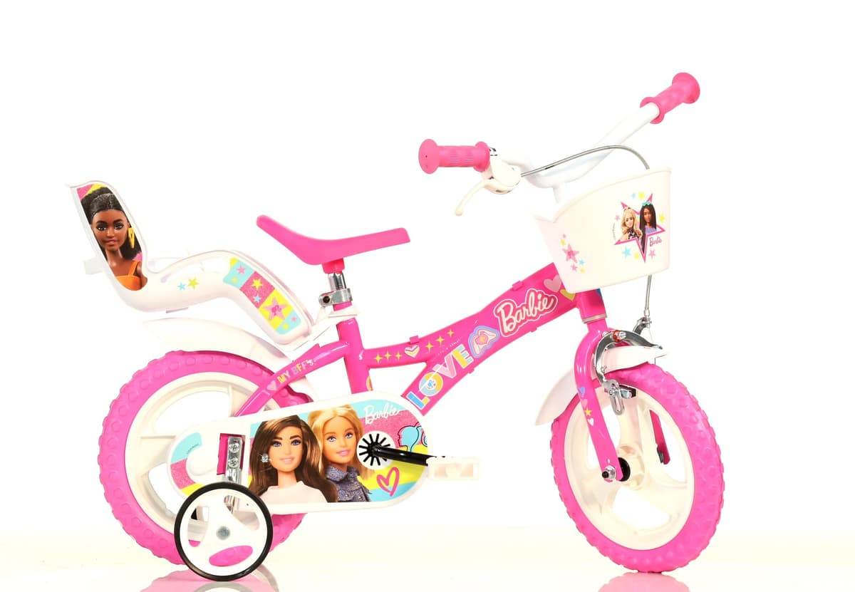 Dino Bikes Barbie Children's Bicycle 12" Pink