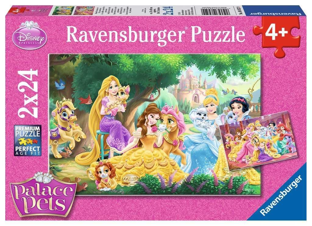 Ravensburger Puzzle 2x24 pcs - Princesses in the Forest