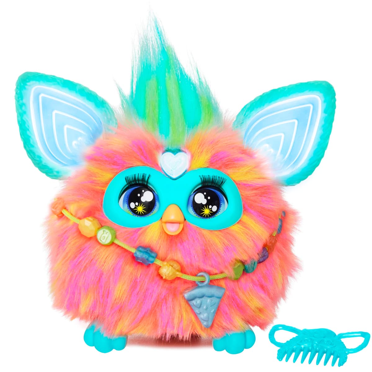 Furby Furblets Interactive Plush Toy, Coral