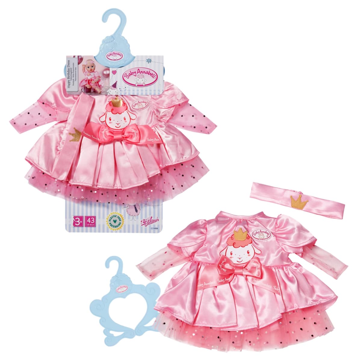 Baby Annabell - Birthday Dress, 43 cm
